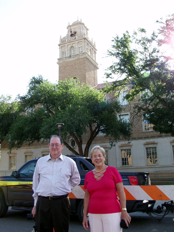 Carolyn Kennedy and Provost
          Bill Marcy